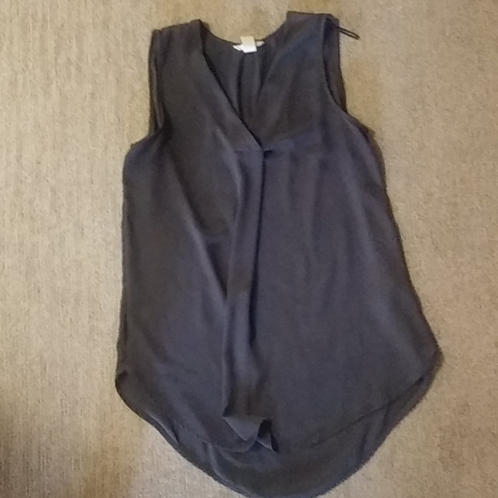 Gray blouse